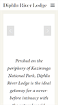 Mobile Screenshot of diphluriverlodge.com